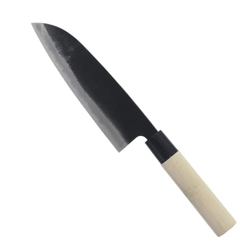 ファインクラフト 三徳包丁 土佐一 おばあちゃんの包丁 黒打三徳165mm